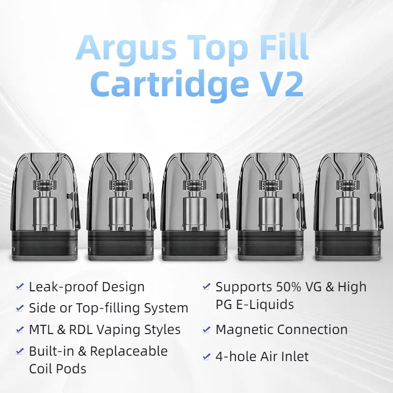 1/5/10 Argus Vape V2 0.4/0.7ohm Argus G/Argus G2/Argus P2/Argus Z2/Argus G2 Mini/Argus G3 vape accessory for vape kits - gallery image 2