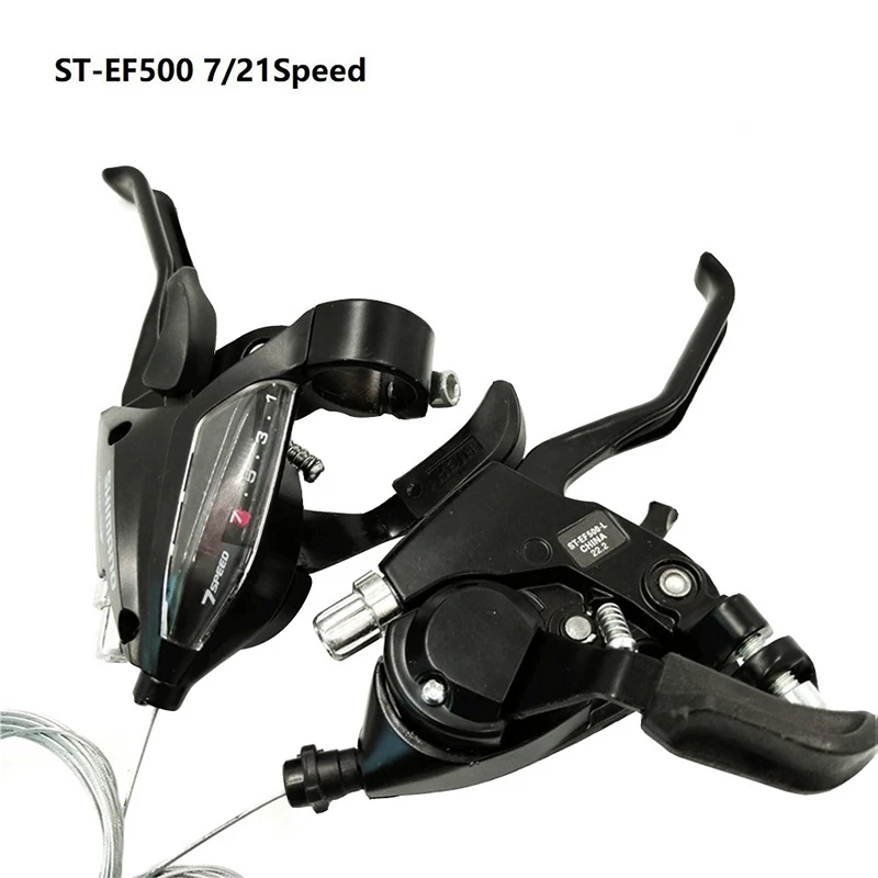 1pc/2pcs Bicycle Finger Shifter Mountain Bike Derailleur Linkage Finger Shifter 21 Integrated 24 Speed 27 Cycling Accessories