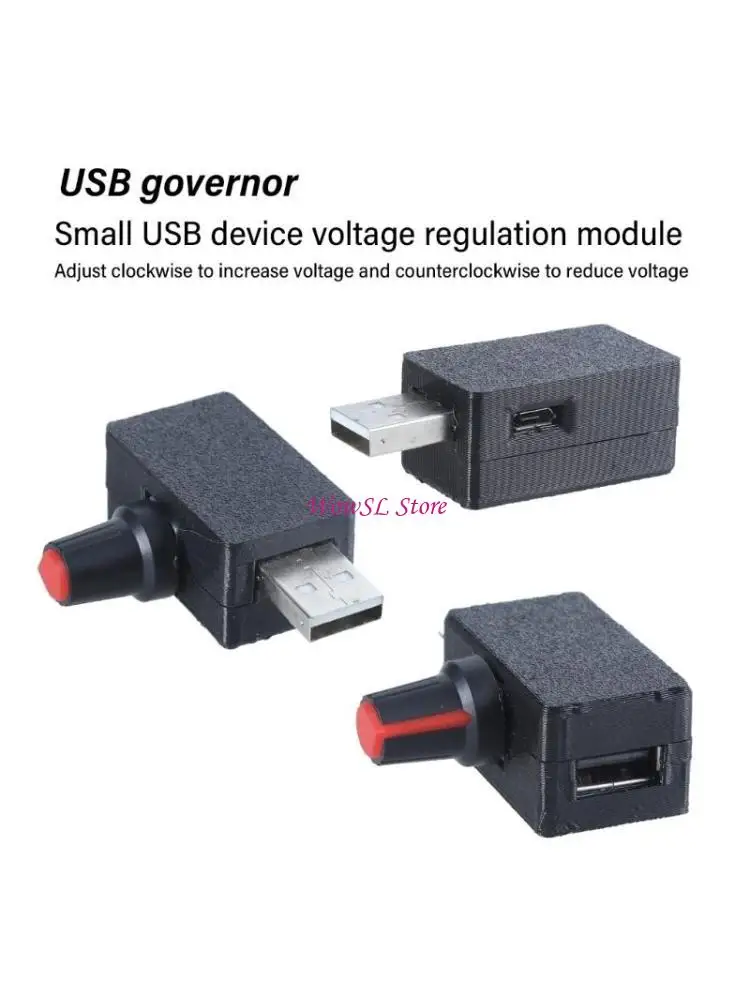 

Модуль управления скоростью вентилятора USB с беспрепятственной регулировкой Quiet работает HX5E