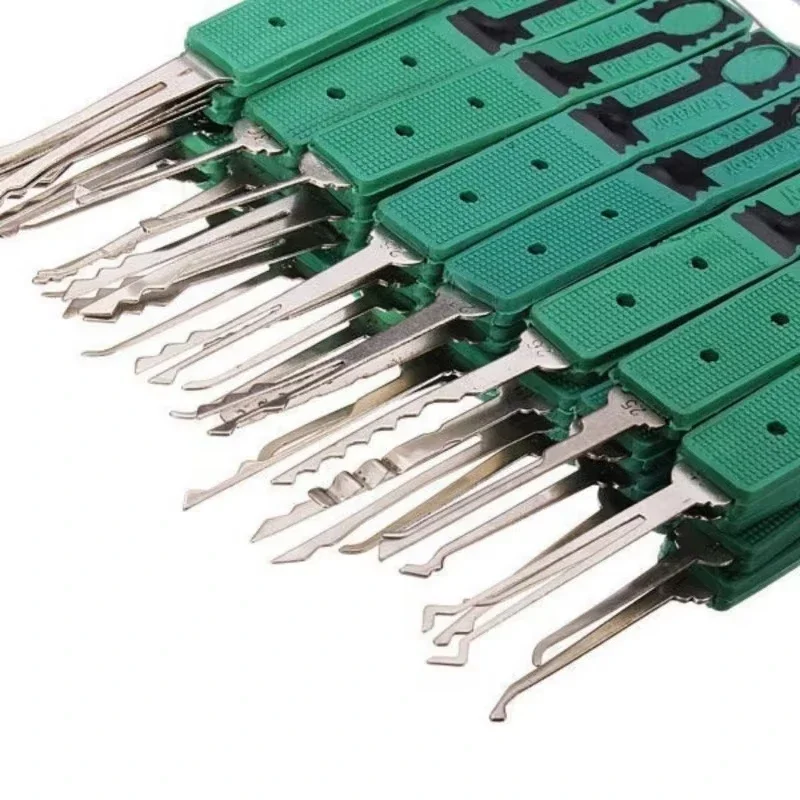 Master Pickset Tooling System Multi Scene Use Locksmith Hardware Tools Leather Packaging 15pcs/17pcs/24Pcs/38Pcs