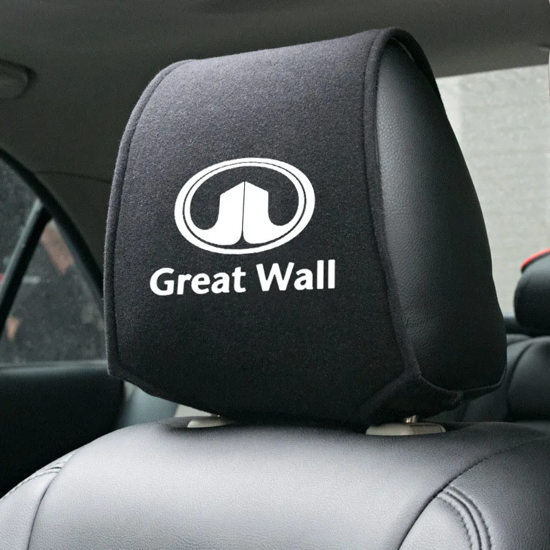 

Black Seat Head Pillowcase For Great Wall Haval GWM UTE Tank Poer Voleex C10 C30 C50 Steed Wingle 5 7 POWER Pao car Accessories