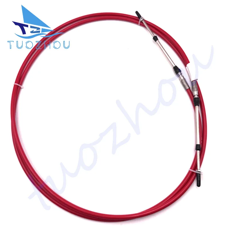 

Throttle and shift Cables Remote Control For Yamaha Honda Suzuki Tohatsu Boat Motor Steering System 10FT Factory Promotional