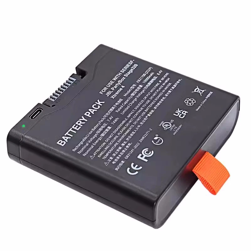 

10000mAh High capacity For JBL Xtreme 4 Battery JBL PartyBox Stage 320 Spare Battery with TYPE-C input For Portable Speaker