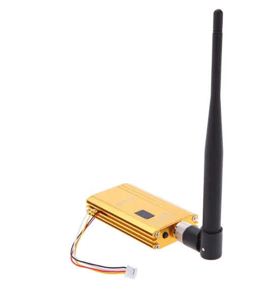 FPV 1.2Ghz 1.2G 8CH 1500mw Wireless AV Sender TV Audio Video Transmitter Receiver For QAV250 250 FPV Quadcopter