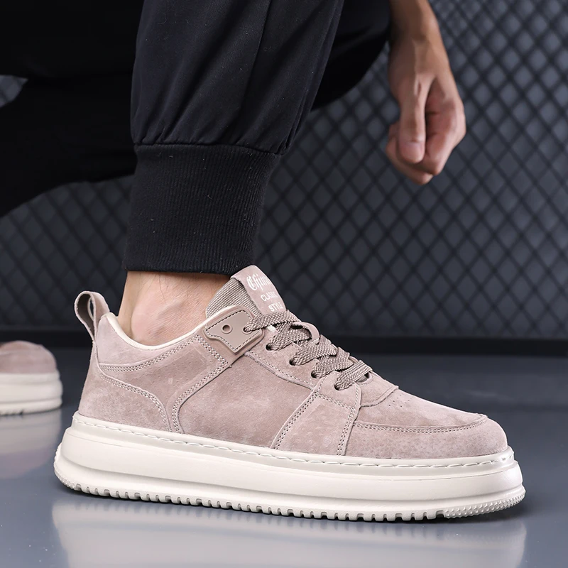 

Outdoor Anti Slip Wear-resistant Walking Shoes Classic Men's Leather Oxford Shoes Brand Soft Comfortable Versatile Casual Shoes