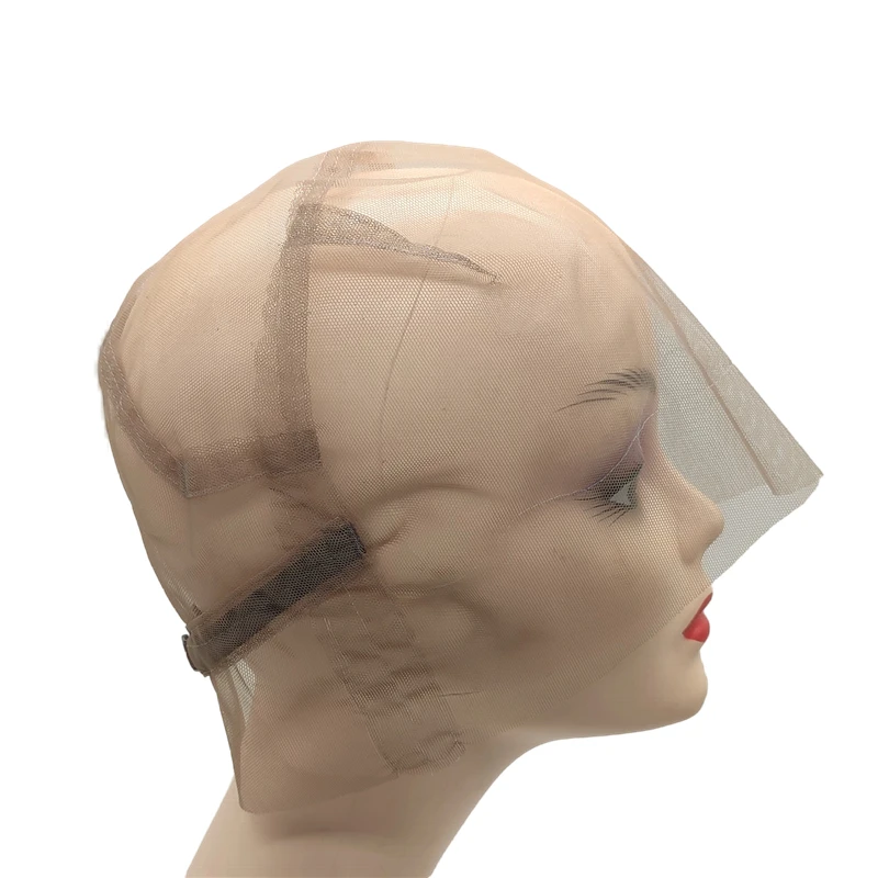 13x6/13X4 Full Lace Front Wig Caps for Making Wigs with Adjustable Straps Glueless Weaving Cap Wig Base for Ventilating or Knott