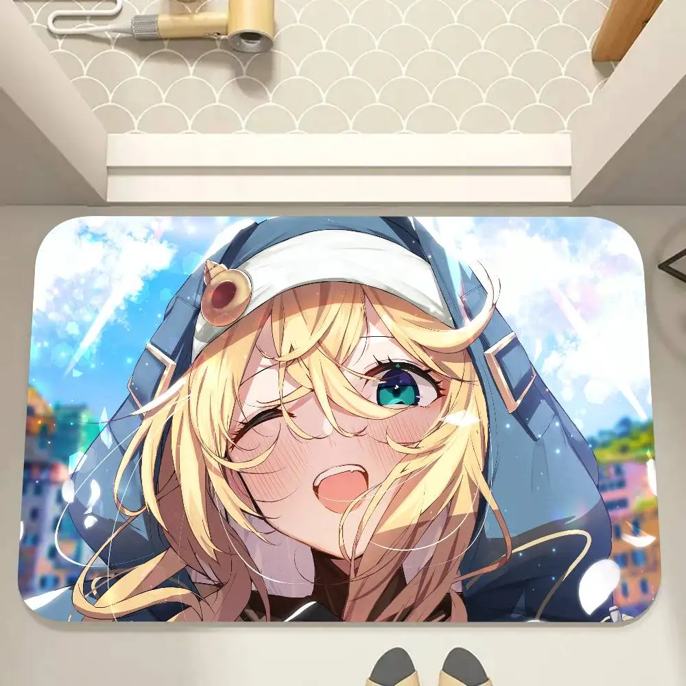 Anime Guilty Gear Bridget Floor Mat Suitable For Living Room Kitchen Bathroom Non-slip Mat Household Foot Mat