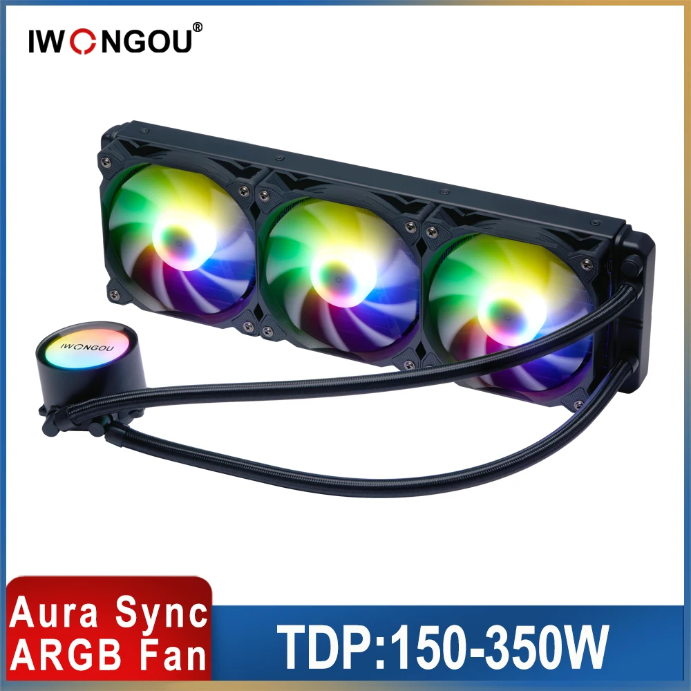 

X99 Processor Cooler RGB 240mm Pc Water Cooling Fan for Intel Lga 2011v3 1700 1200 1155 1150 AMD AM3 Am4 Cpu Cooler