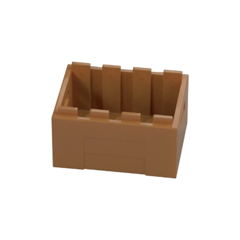 Boîte de blocs de construction autobloquants, caisse en bois, meubles compatibles 30150, briques, jouets, accessoires, 3tage