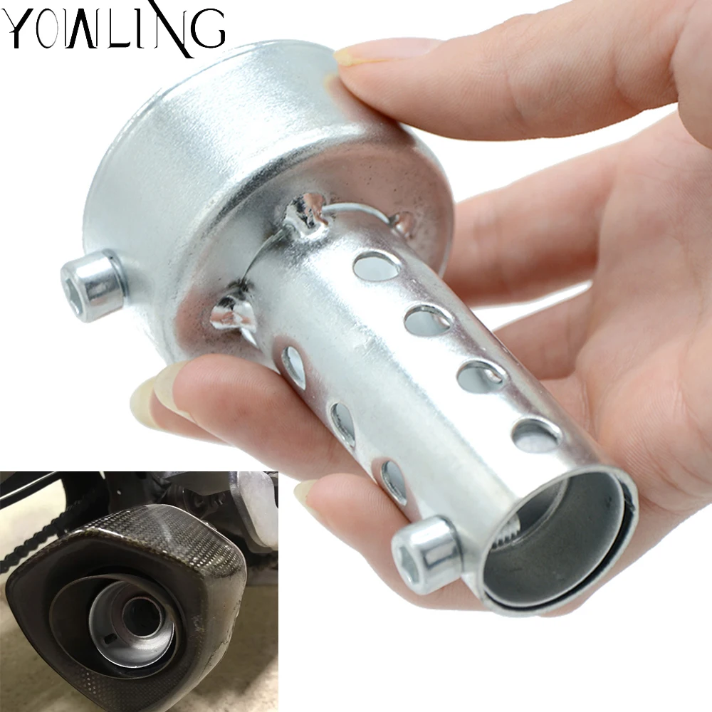For YAMAHA MT09 mt 07 09 XJ6 FZ6 yzf r125 r3 r6 honda cbr 600rr pcx125 Exhaust Muffler DB Killer Noise Sound Eliminator
