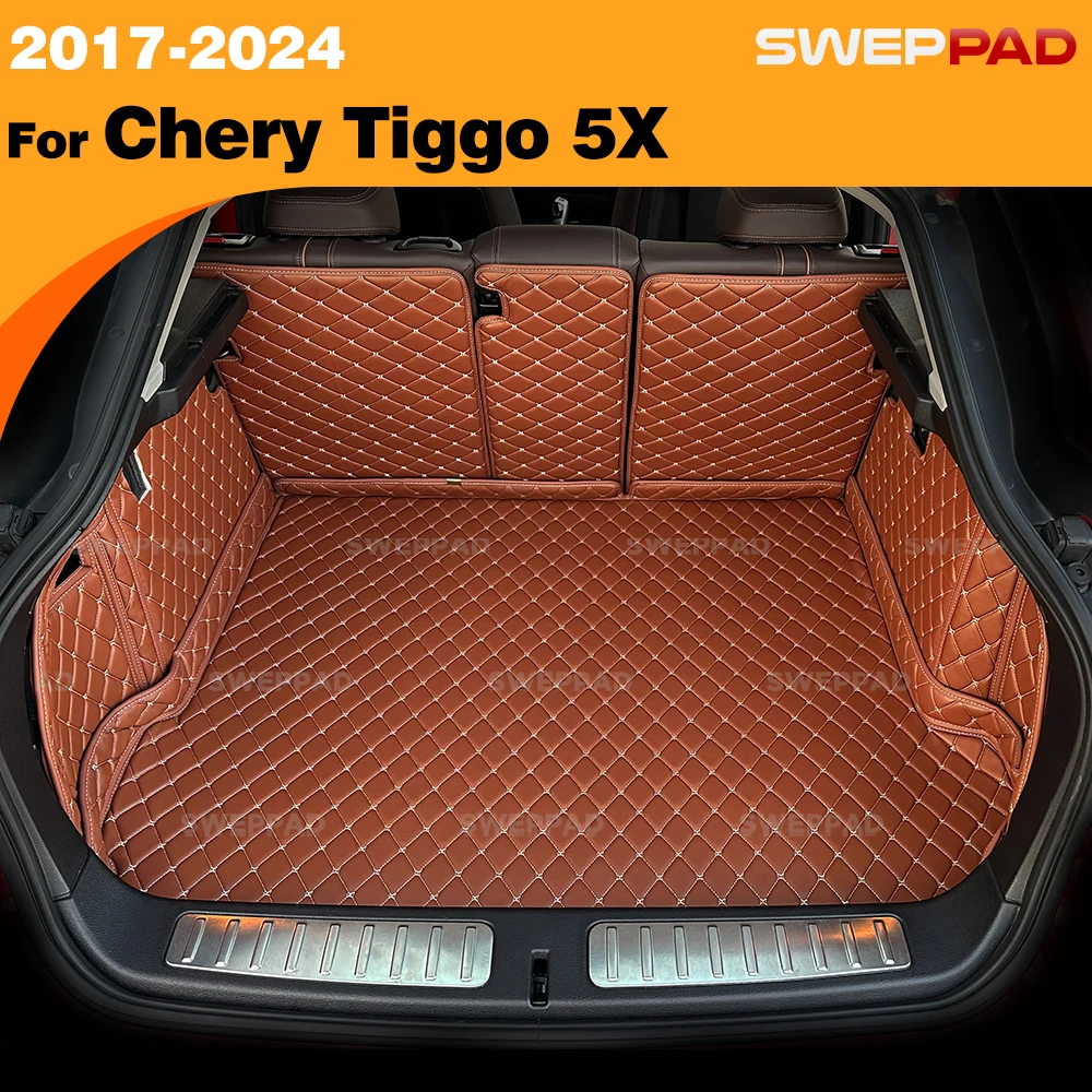 

SWEPPAD для Chery Tiggo 5X 2017-2024 23 22 21 автомобильный коврик для багажника с полным покрытием, автомобильный защитный коврик, грузовой вкладыш, аксессуары для интерьера