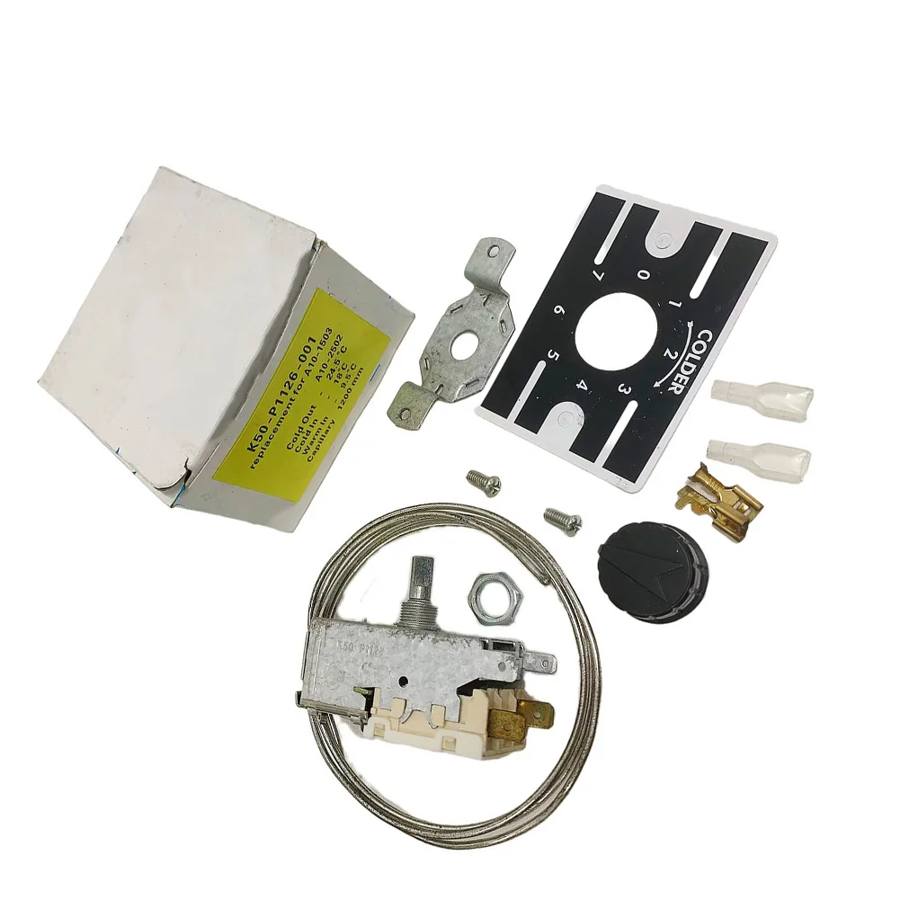 Metal K50-P1126-001 K50-P1127-001 Thermostat Temperature Controller For Refrigerator  Replacement Accessories