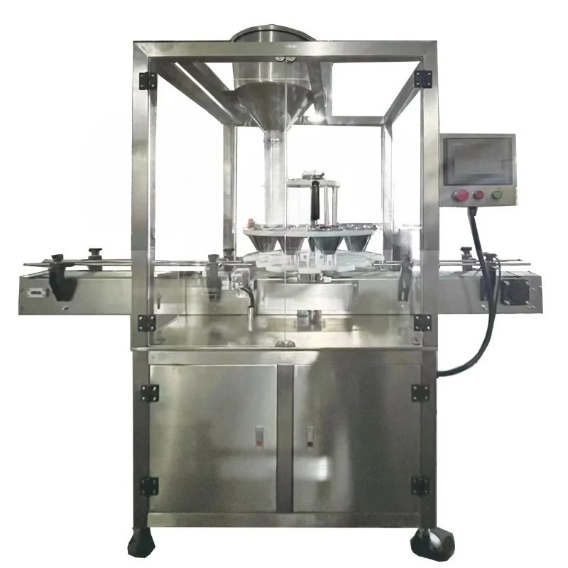 Factory Price Corn Kernel Popcorn Quantitative Automatic Filling Machines Nuts Weighing Packing Machine Seeds Bottle Filler