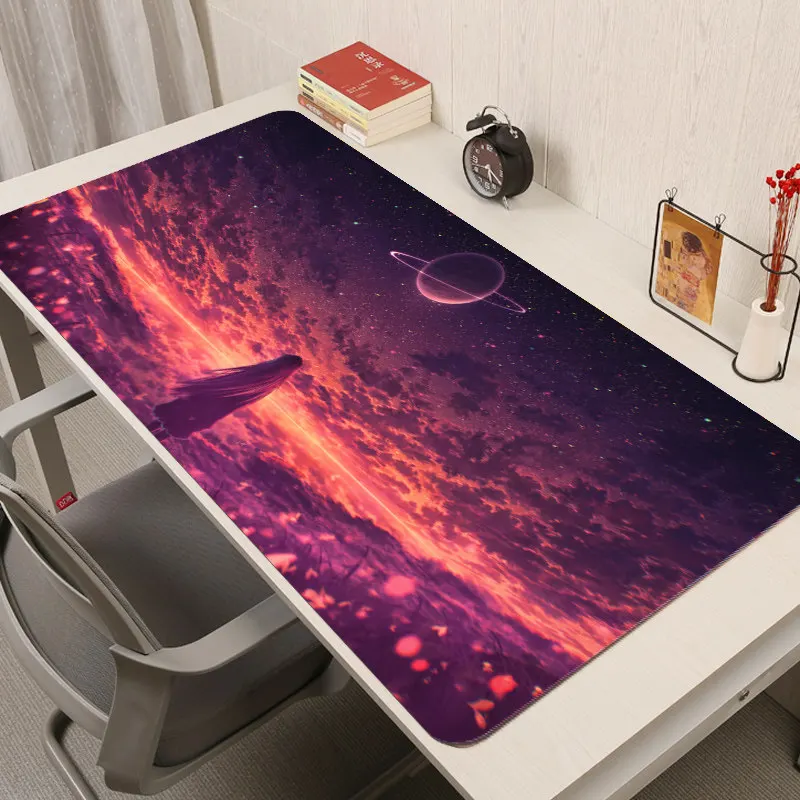 

Brand mouse pad oversized thickened edge lock e-sports game non-slip computer office keyboard pad wrist