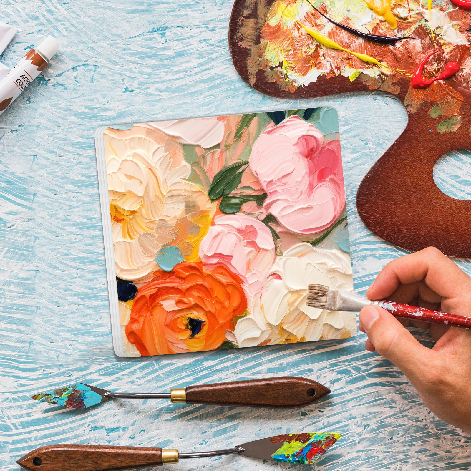 

50Pcs Blank Watercolor Cards Vibrant Colors Strong Absorbency for Greeting Cards Invitations Drawing Paper Drawing Paper Bulk