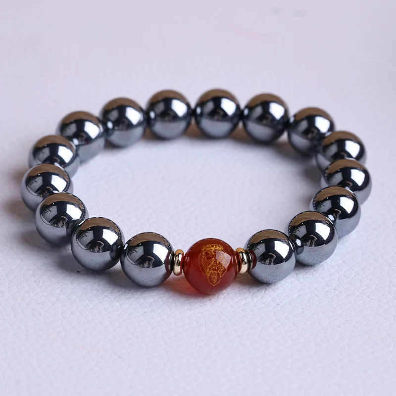 2026 Lucky Luxury Natal Buddha Bracelet Natural Polysilicon Terahertz Zodiac 8 Patron Saints Handstring Fast Ice Melting Unisex