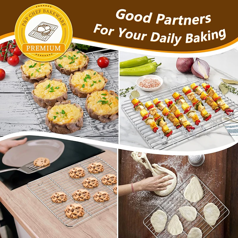 Restaurant-Grade Sheet Pan with Drain Holes - Heavy Duty 430 Stainless Steel Design