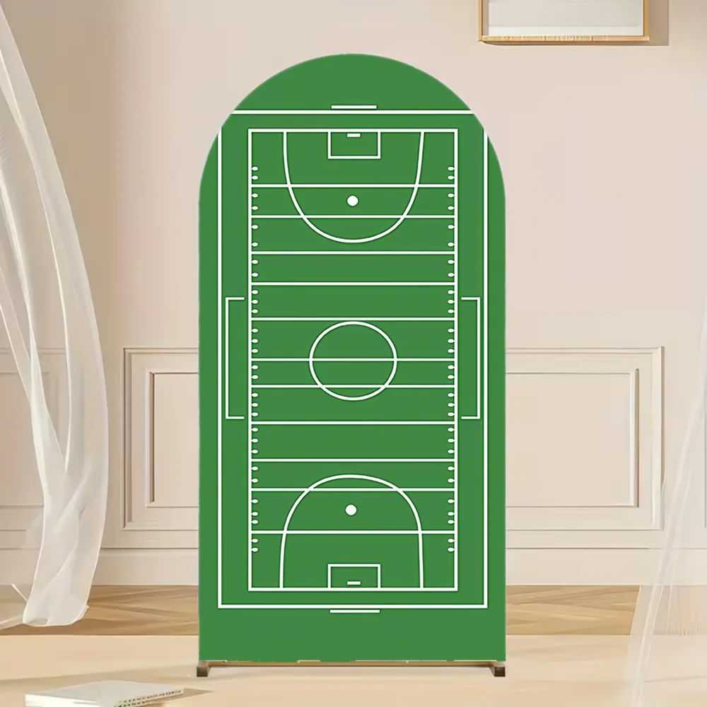 Arch Backdrop Cover Boys Soccer Stadium Football Party Decorations Soccer Parties Kids Birthday Baby Shower Photo Background
