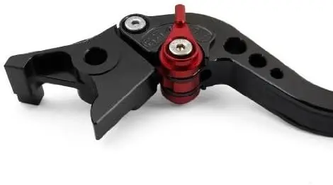 Universal Short Brake Clutch Levers for Motorcycles, Easy Installation, 6-Position Adjustable