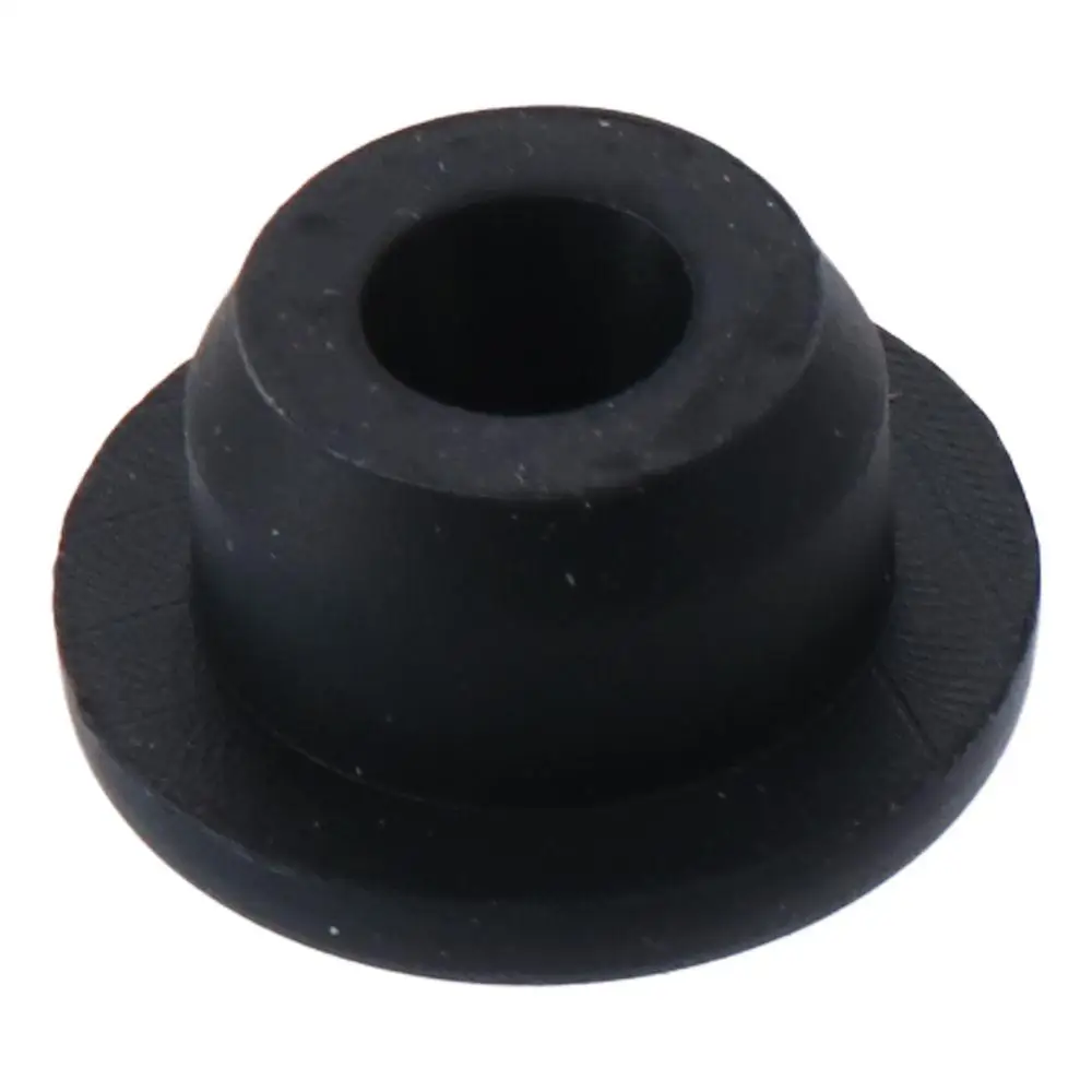 4PCS Soft 19mm Rubber Grommet Black Rubber Round T Type Self-Adhesive for Organizing and Protecting Cord