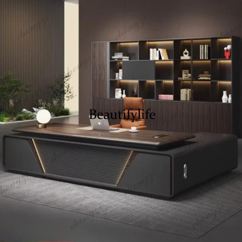 

K182 Light luxury paint desktop desk simple and modern office desks and workstations computer room table study tables furniture