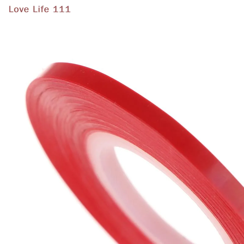 New 1 ROLL Red 1/8″ Cassette Splicing Tape Recorder Leader Tape Tape Joint Replacement Base Special Tape