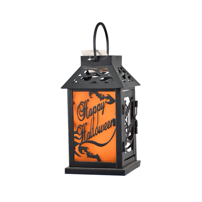 four-corner wind lamp LED electronic lantern Home Furnishing restaurant Halloween atmosphere decoration small night wind lamp
