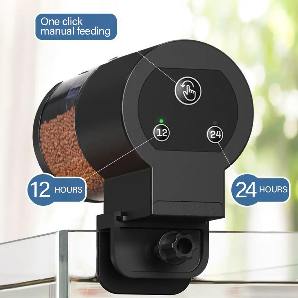 Fish Tank Feeder Intelligent Timed Feeder Ornamental Fish Turtle Food Automatic Feeding Of Fish Food In The Aquarium