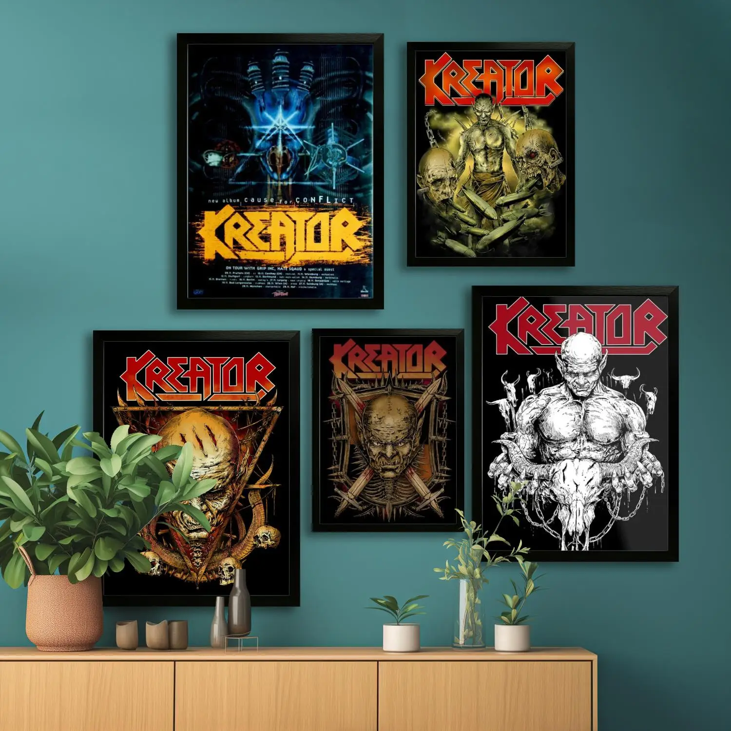 

Kreator Холст Художественный Плакат, Настенная Художественная Картина Печать, Современные Семейные Плакаты Для Декорации Спальни, Декоративная Картина