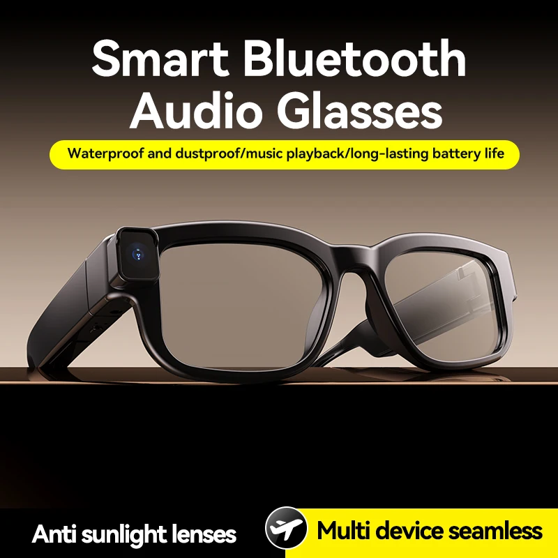 

Intelligent AI translation Bluetooth glasses, high-definition glasses camera, mini glasses camera, color changing sunglasses