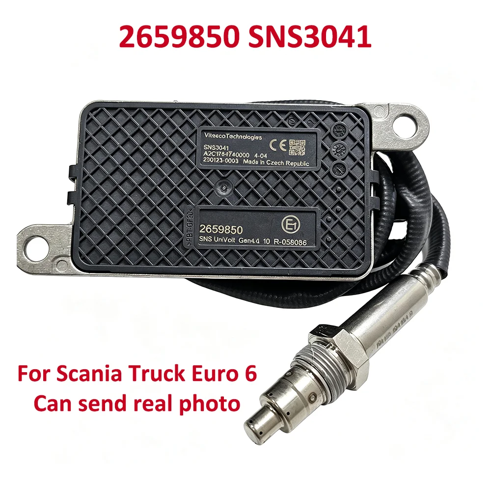 2659850 SNS3041 High Quality Chips Probe Nitrogen Oxygen NOx Sensor For Scania Engine Truck Euro6 24V