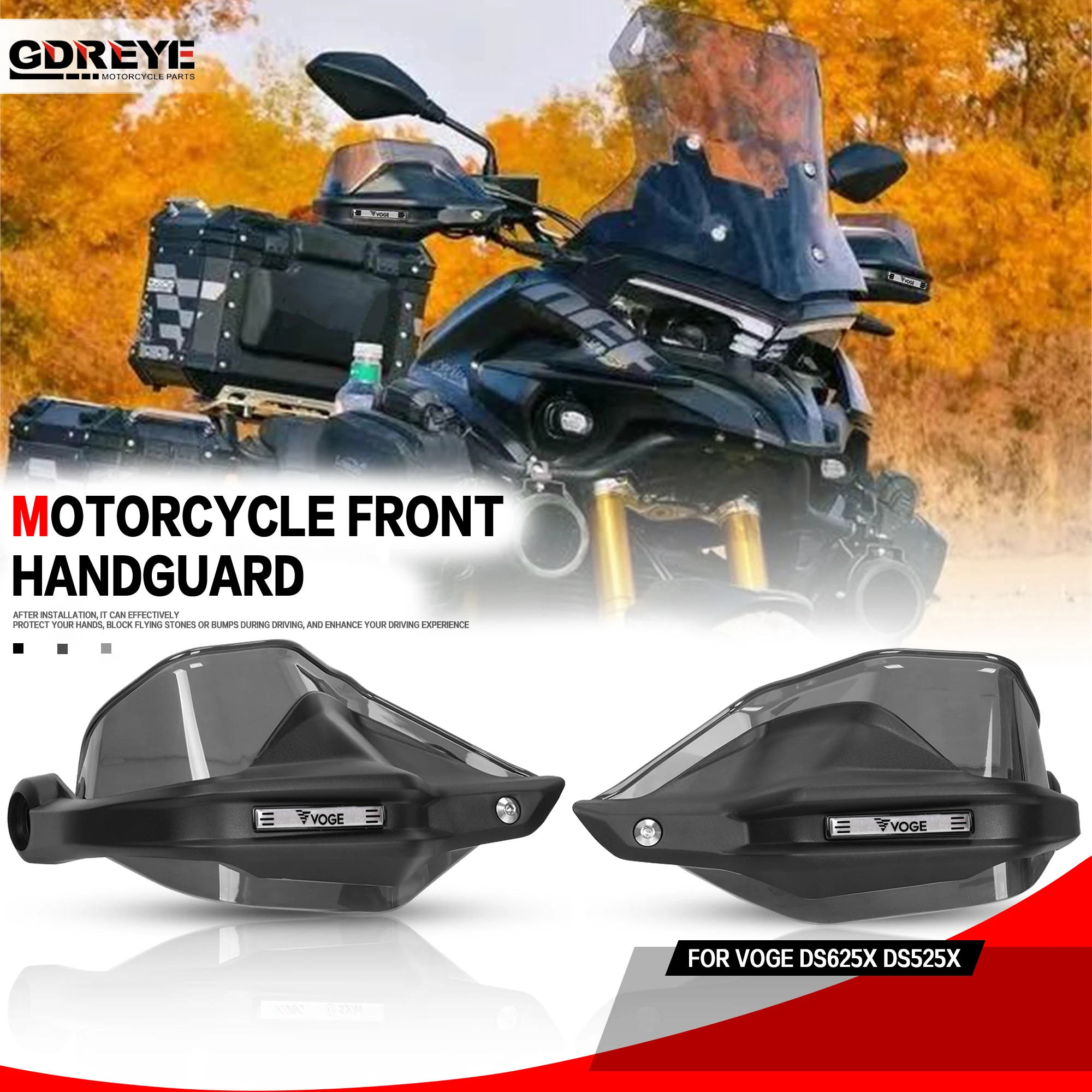 For VOGE Valico DS625X DS525X Motorcycle ds625x ds525x Handguards Handlebar Guards Windshiel Protective Cover Lever Protectors