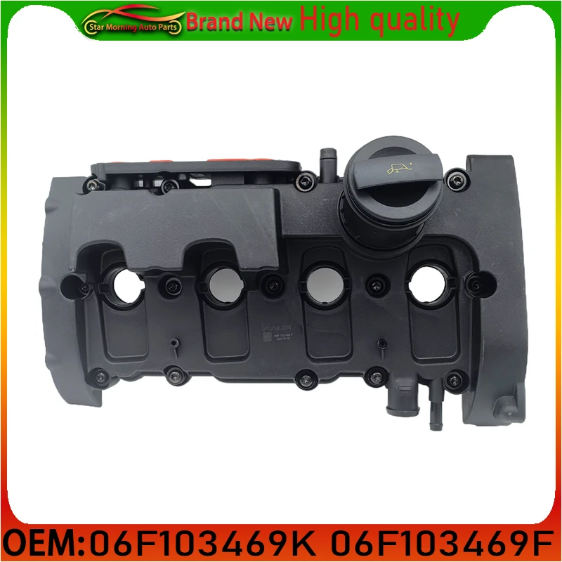 

06F103469K 06F103469F 06F103469G New Engine Valve Cover for AUDI A3 2004-2013 TT 2006-2014 VW Eos Golf Passat B6 Scirocco 2.0T