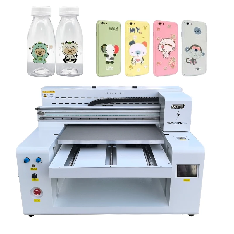 Textile Ink multicolor uv dtf transfer printer 3200dpi 6050dpi video technical support high speed diy uv flatbed printer