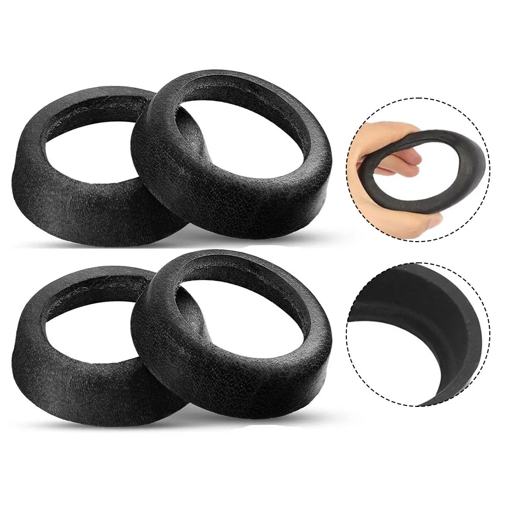 2pcs 4pcs Black Cowhide Leather Cuff For Piston Sleeve For Model 75 Swing Hand Water Replacement Parts Accessories