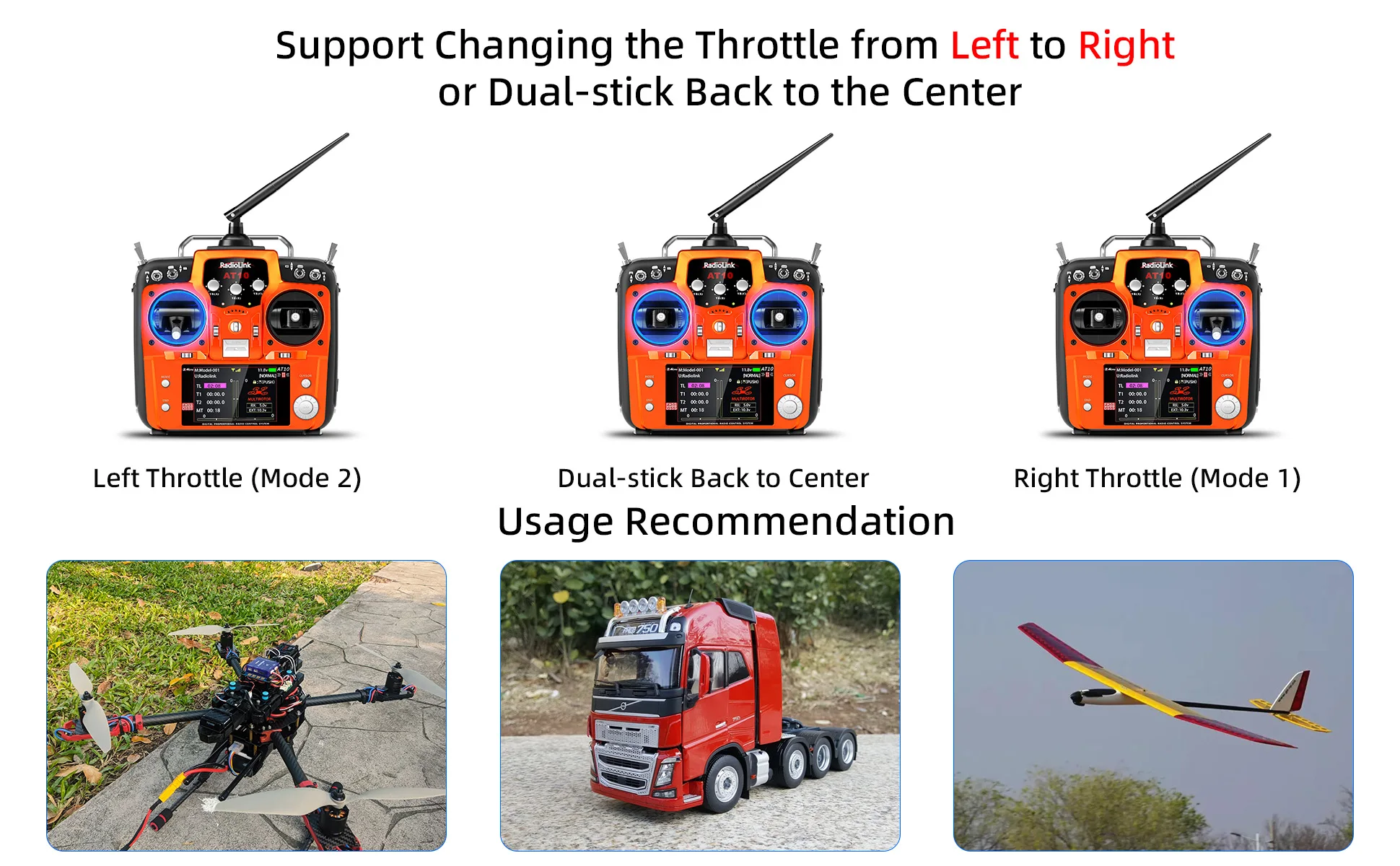Radiolink RC-Sender: Upgrade-Programm von Alt auf Neu für RC6GS V3, RC4GS V3, T8S, T8FB, AT9S Pro, AT10 II – für Radiolink-Nutzer und Fans – Detail 15