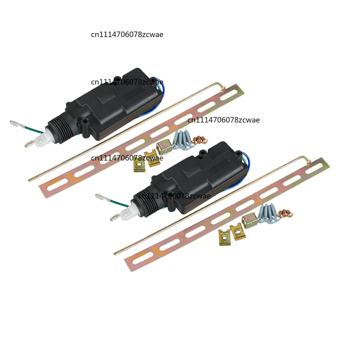 ZOCI-2 Sets Universal Heavy Duty Power Door Lock Actuator 2 Wire Fit For Most 12V Car Models