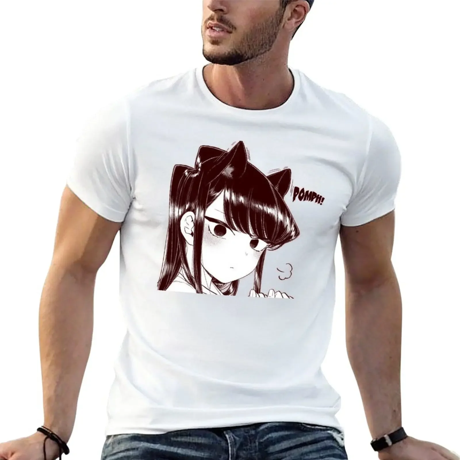 

Komi San Cat T-Shirt customizeds oversized vintage mens vintage t shirts