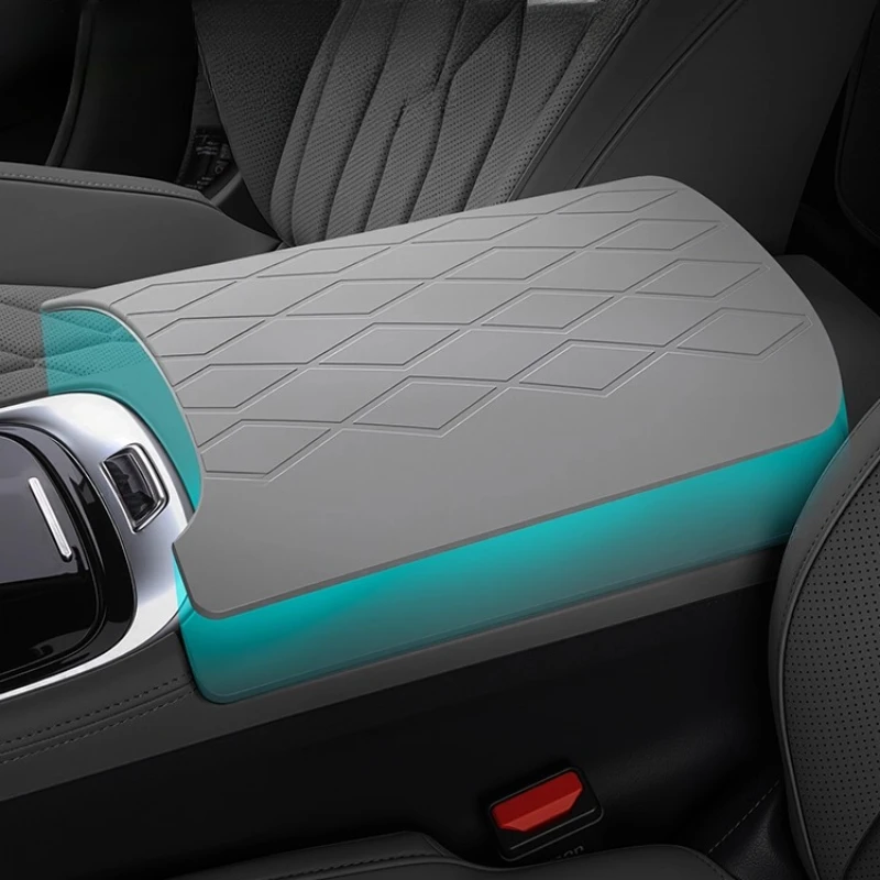 

For Geely Galaxy A7 Armrest Box Silicone Cover Original Car Color Central Protective Cover Protective Pad Interior Supplies