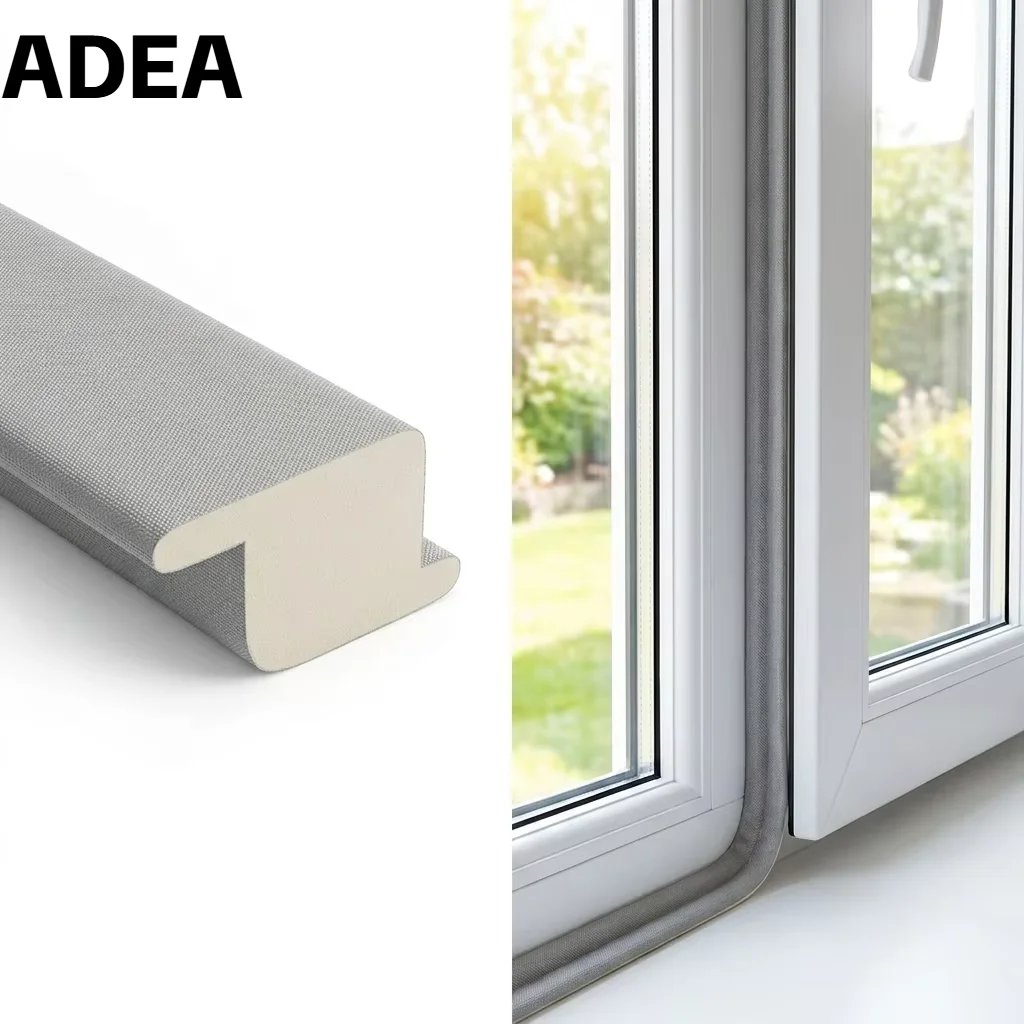 Adeatpu Seal Strip Set Windproof Waterproof Soundproof Dustproof For Sliding Windows Doors Compatible With Outer Inner Middle Ga