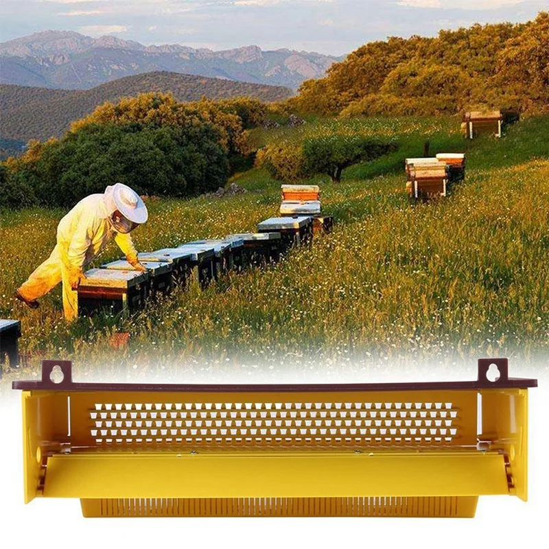 Plastic Pollen Trap Bee Keeping Tools Tray Entrance Pollen Collector Beekeeper Beekeeping Supplies Tools