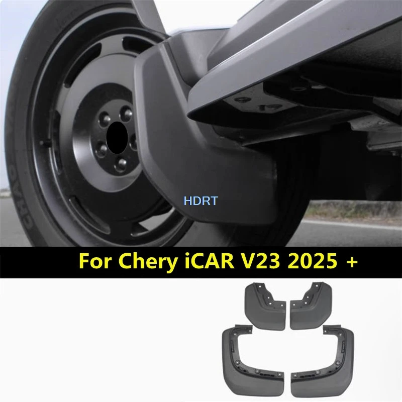 

Для Chery iCAR V23 2025 + брызговик, брызговик, переднее и заднее колесо, брызговик, брызговик, аксессуары для стайлинга автомобилей