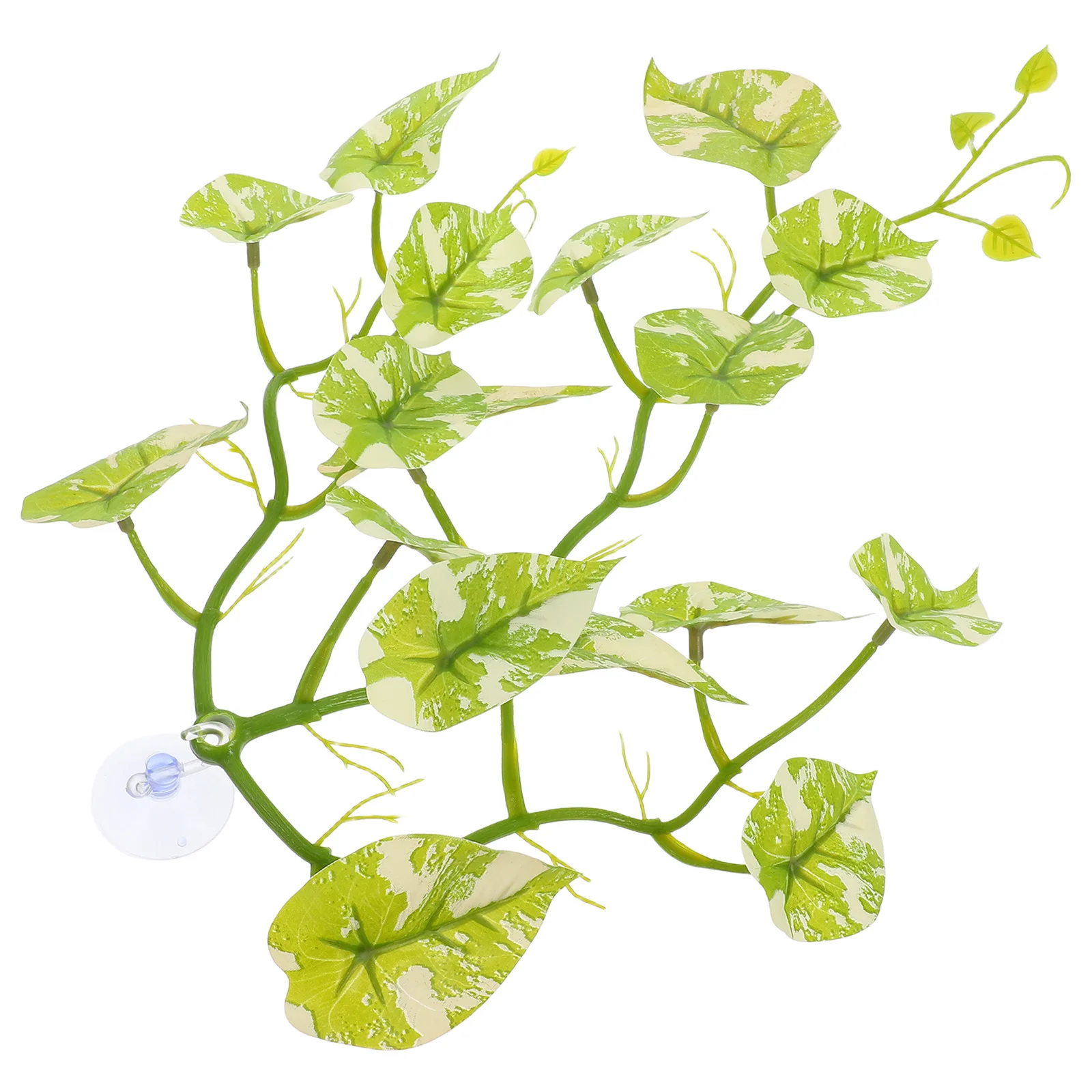 

Realistic Reptile Tank Plants Suction Cup Artificial Turtle Hangings Terrarium Decorations Reptile Habitat Ornaments