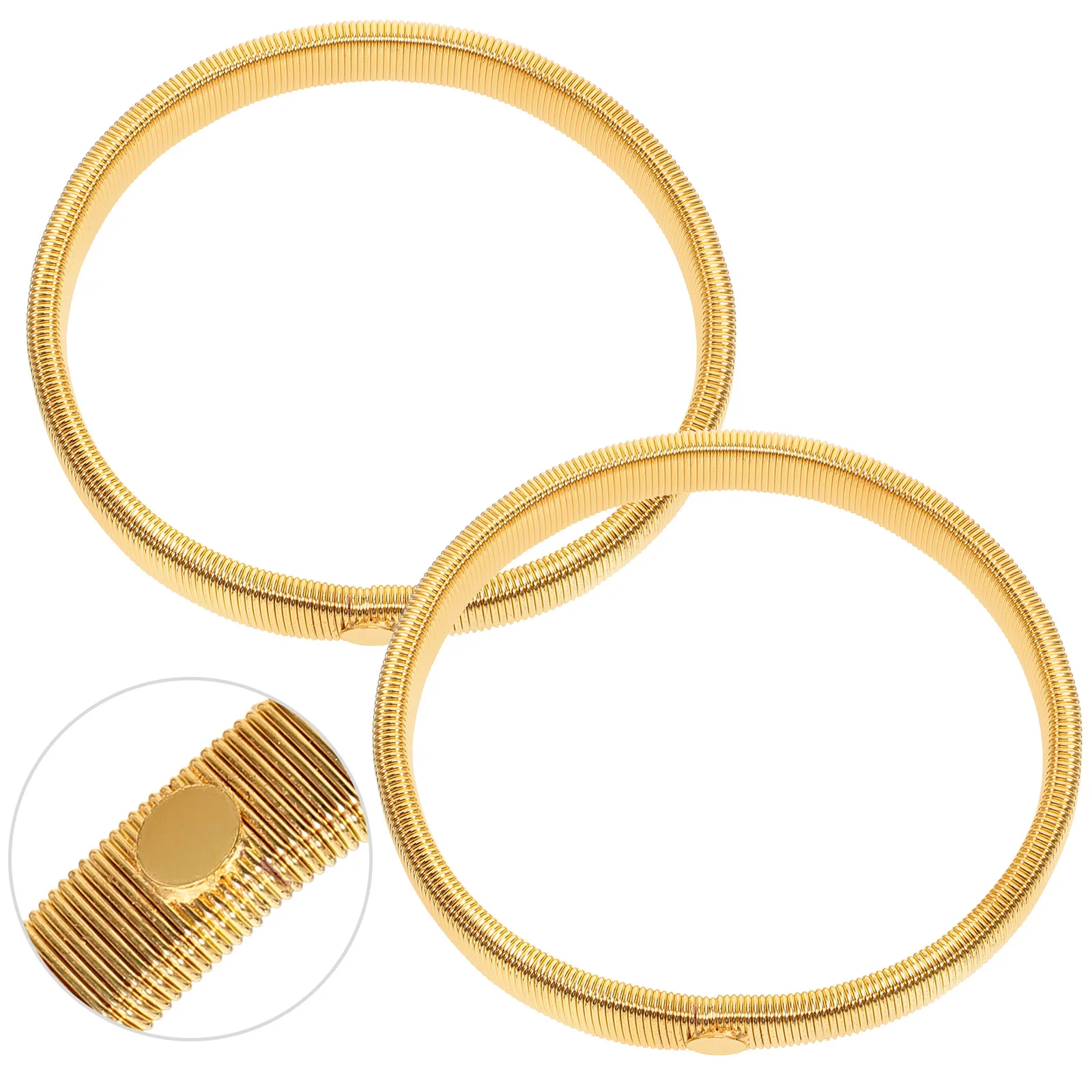 

2Pcs Men Elastic Sleeve Garters Shirt Sleeve Holders Adjustable Metal Armband Bartender Armband Arm Bands Sleeves Garter