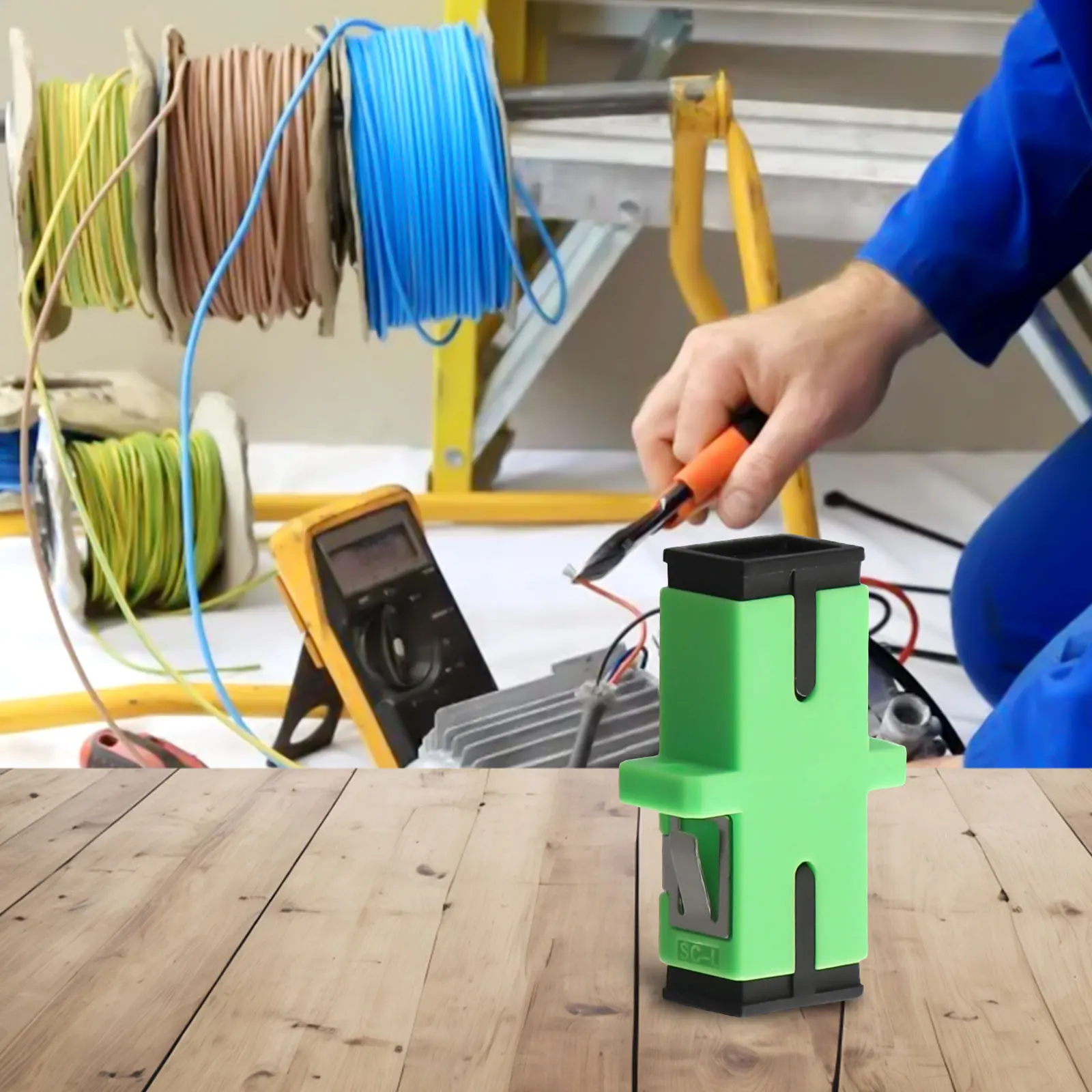 SCSC Fiber Optic Adapter SC/APC/UPC SM Optical Fiber Coupler CATV Conversion für Fiber Optic Connection Transmission