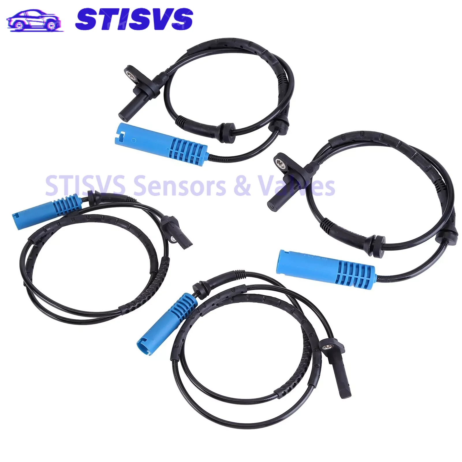 4 Pcs Front/rear Left/right ABS Speed Sensor 34526764858 34526764859 for BMW  E90 E91 E92 328xi 335xi 2006-2013 Car Accessories