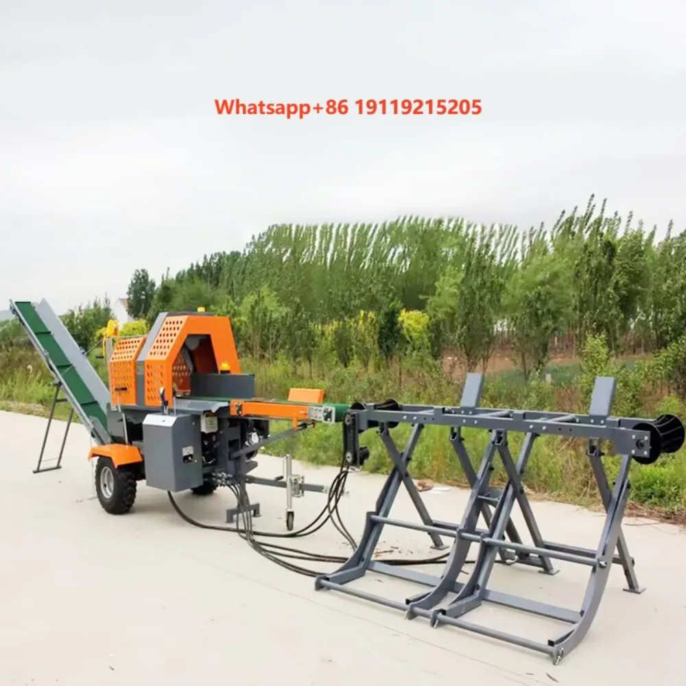 Hot Sell Wood Splitter 8t Electric Hydraulic Log Splitter Portable  Wood Cutting Firewood Wood Processor Log Splitter