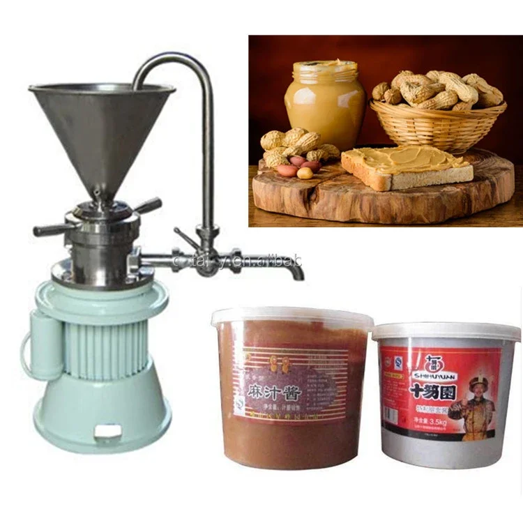 peanut butter colloid mill machine