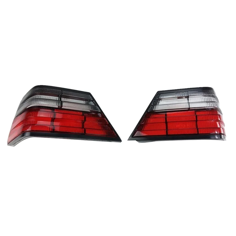 

1Pair Car Rear Tail Light Lamp Red+Smoke For E-Class W124 E 180 E200 1986-1995 A1248206164 A1248204266