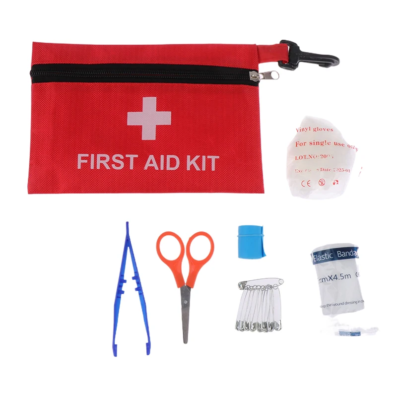 17pcs/set  First Aid Kit Home Care Waterproof Compact For Emergencies Home Car Travel Outdoor Camping Hiking Trauma Medical Kits